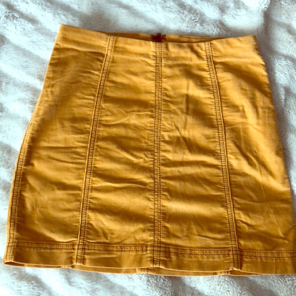 Free people corduroy skirt